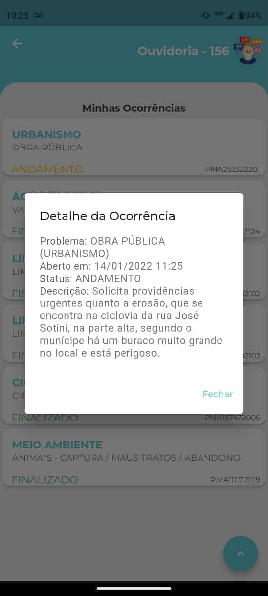 Noticias de Araras | Erosão em ciclovia preocupa moradores do Jardim Ouro Verde em Araras, SP