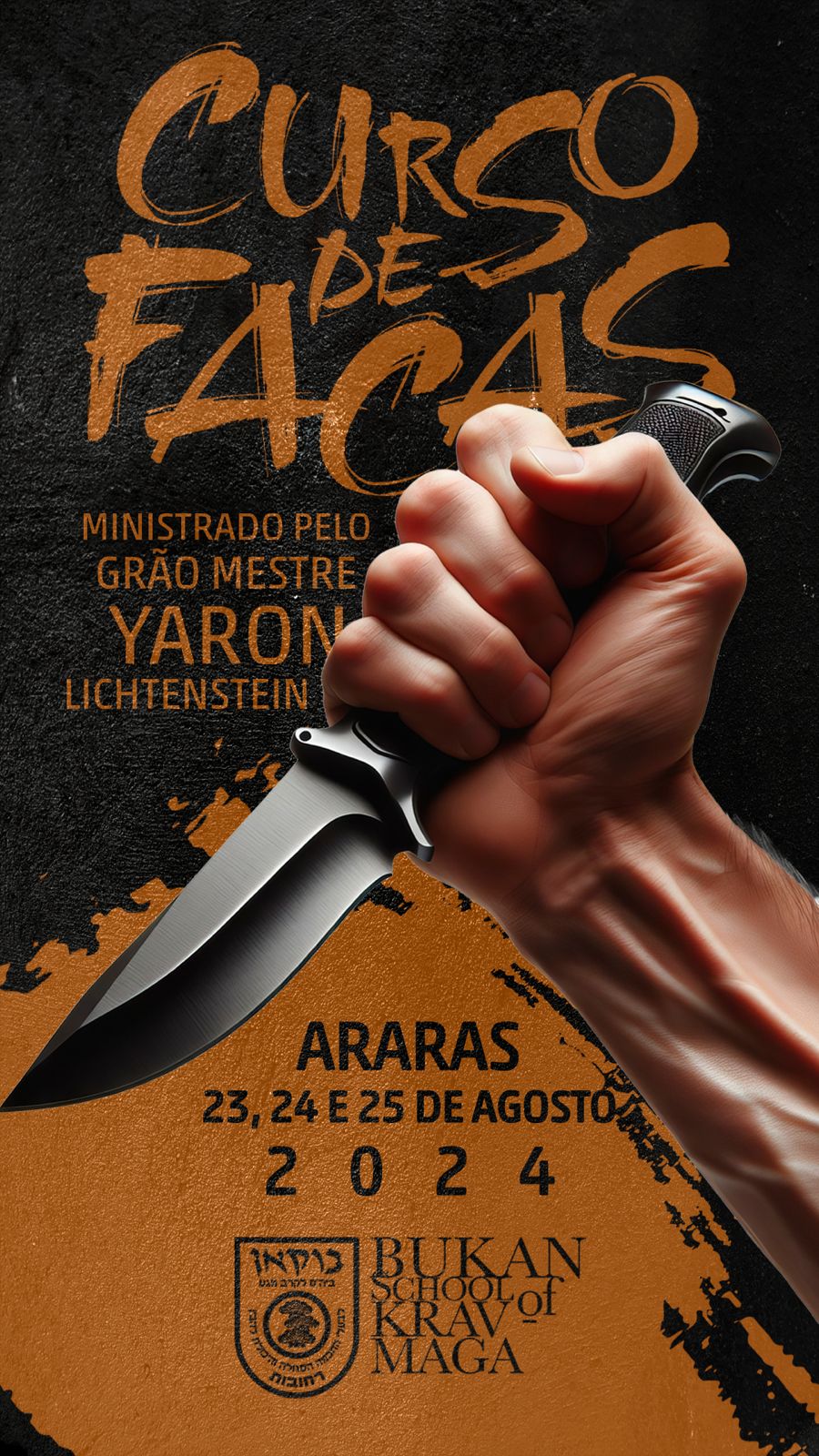 Noticias de Araras | Grão Mestre Yaron Lichtenstein ministra curso especial de facas no Ginásio Municipal de Araras, SP Noticias de Araras | Grão Mestre Yaron Lichtenstein ministra curso especial de facas no Ginásio Municipal de Araras, SP