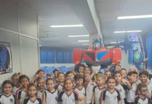 Alunos da E.M.E.F. Thereza Colette Ometto têm tarde educativa sobre reciclagem na DLD Log Reversa em Araras, SP